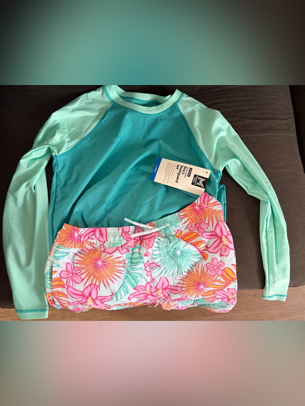 Youth Swim Rashguard Set